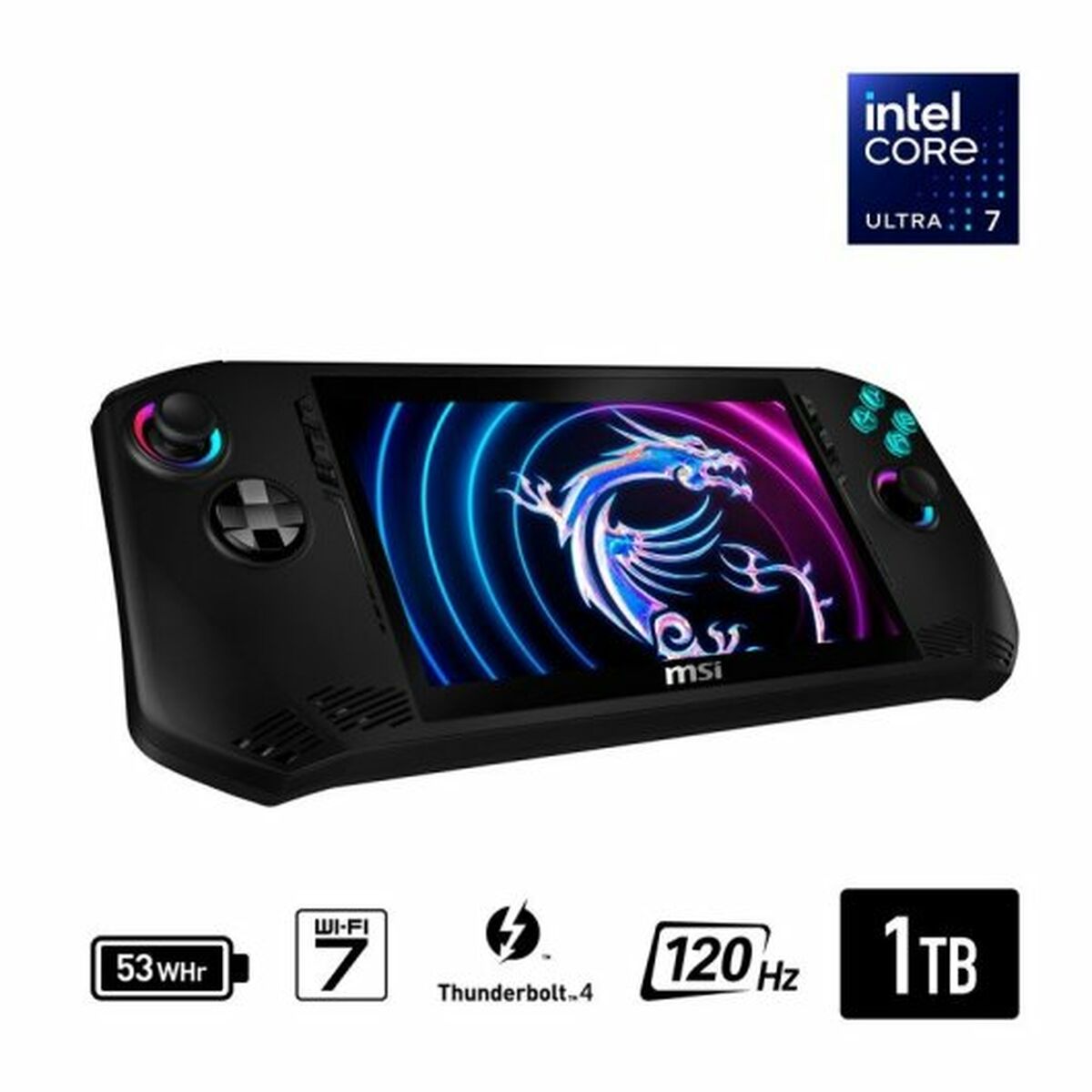 Videospelkonsol MSI CLAW A1M-085ES-512G 1 TB SSD - 2