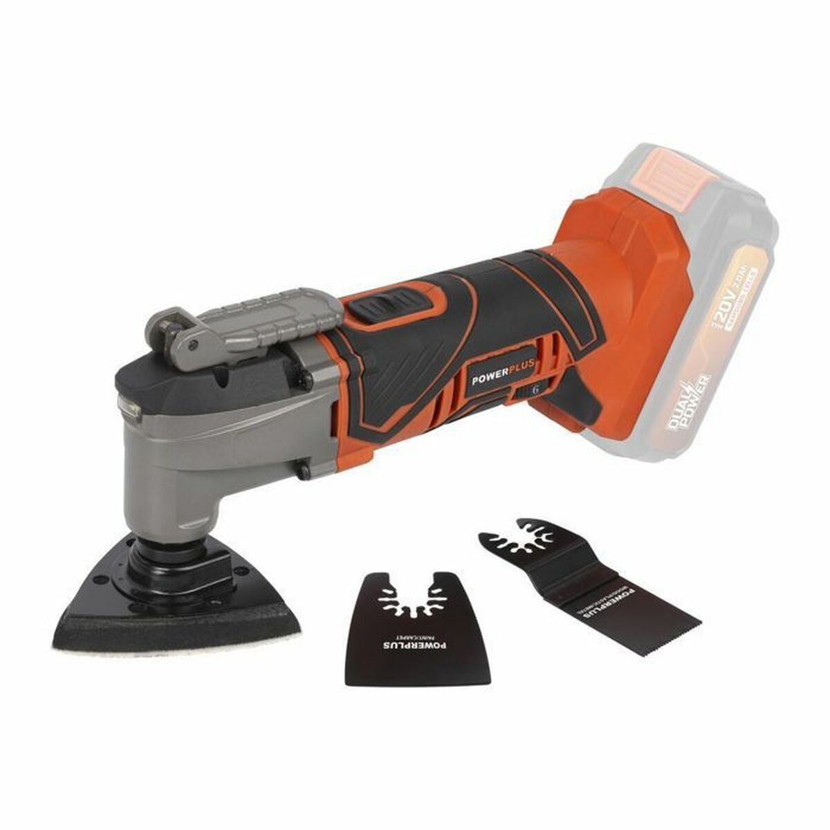 Multiverktyg Powerplus Dual Power Powdp4060 Oscillation - 4