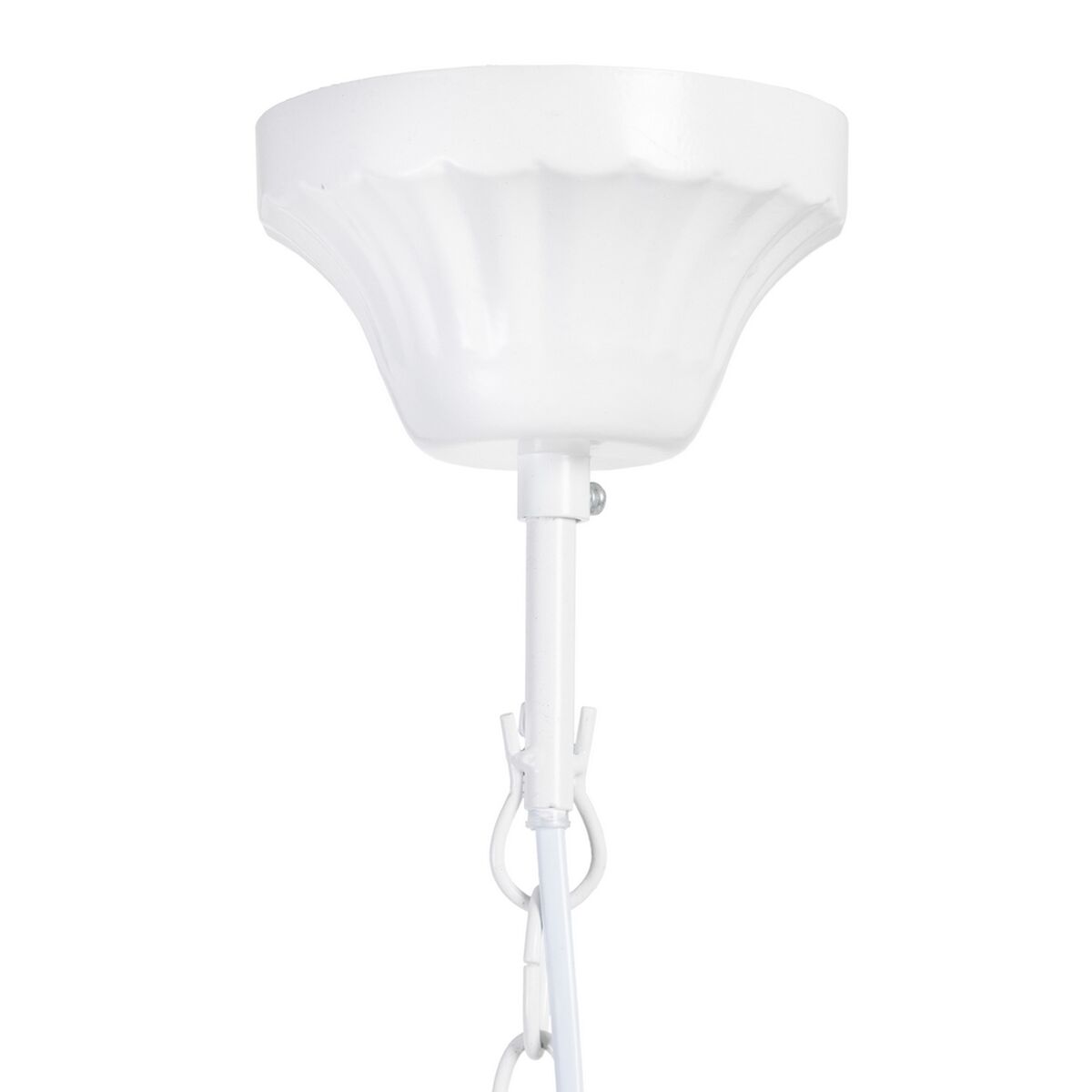 Taklampa 53 x 53 x 112 cm Metall Vit Ø 15 cm Klassiskt - 12