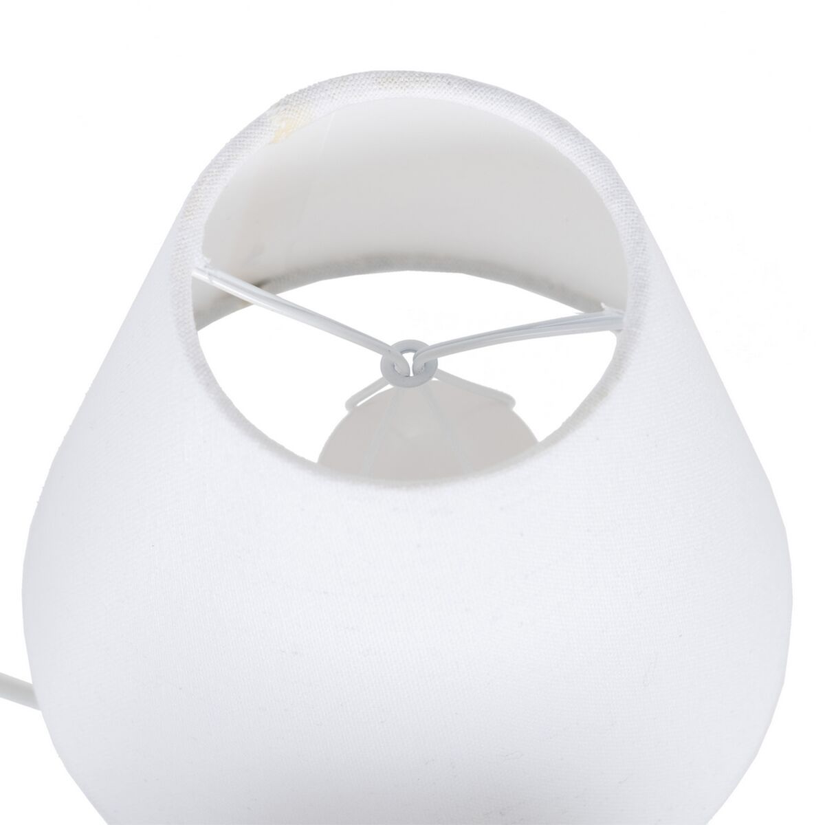 Taklampa 53 x 53 x 112 cm Metall Vit Ø 15 cm Klassiskt - 3