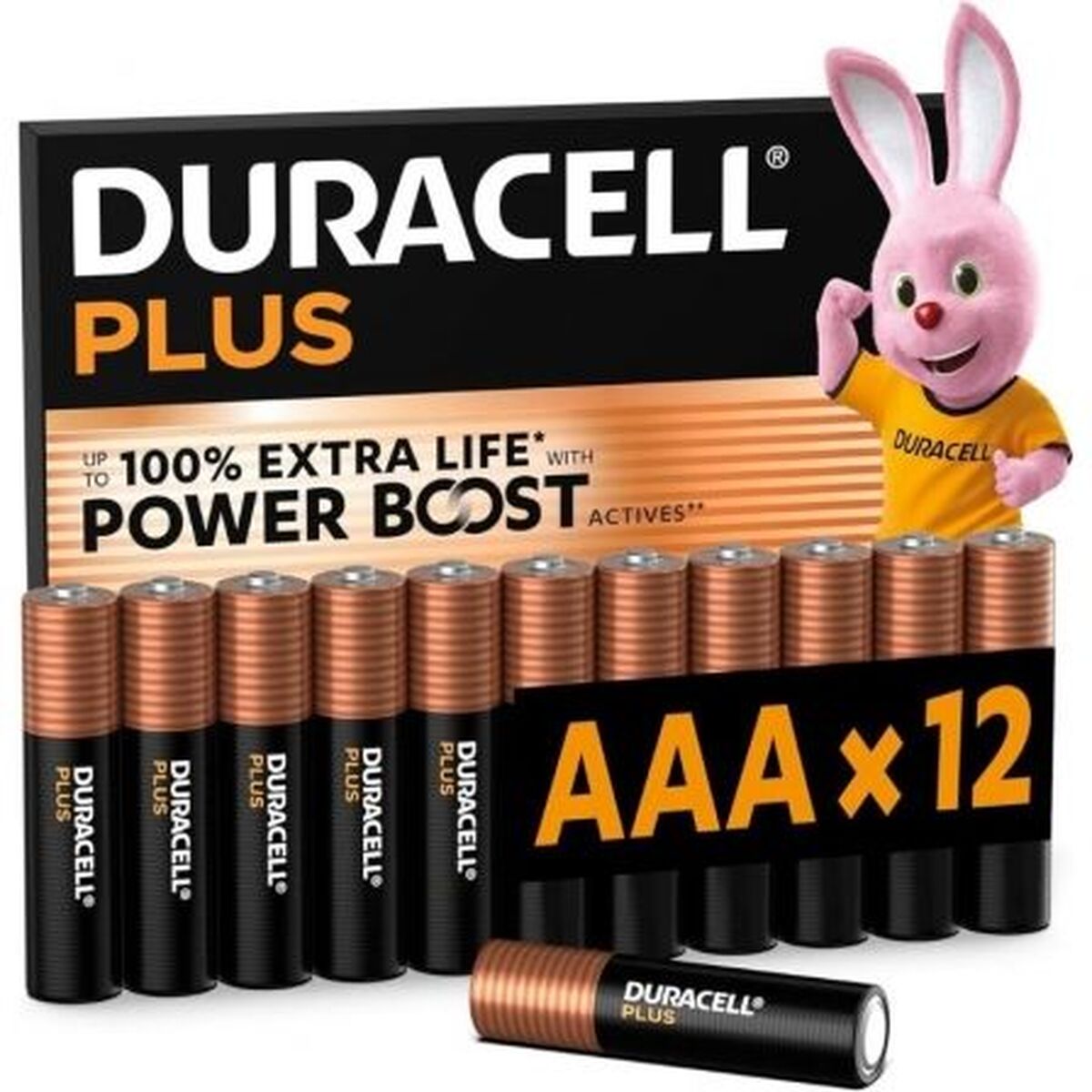 Laddningsbara Batterier DURACELL DPBLR3B12 1,5 V AAA