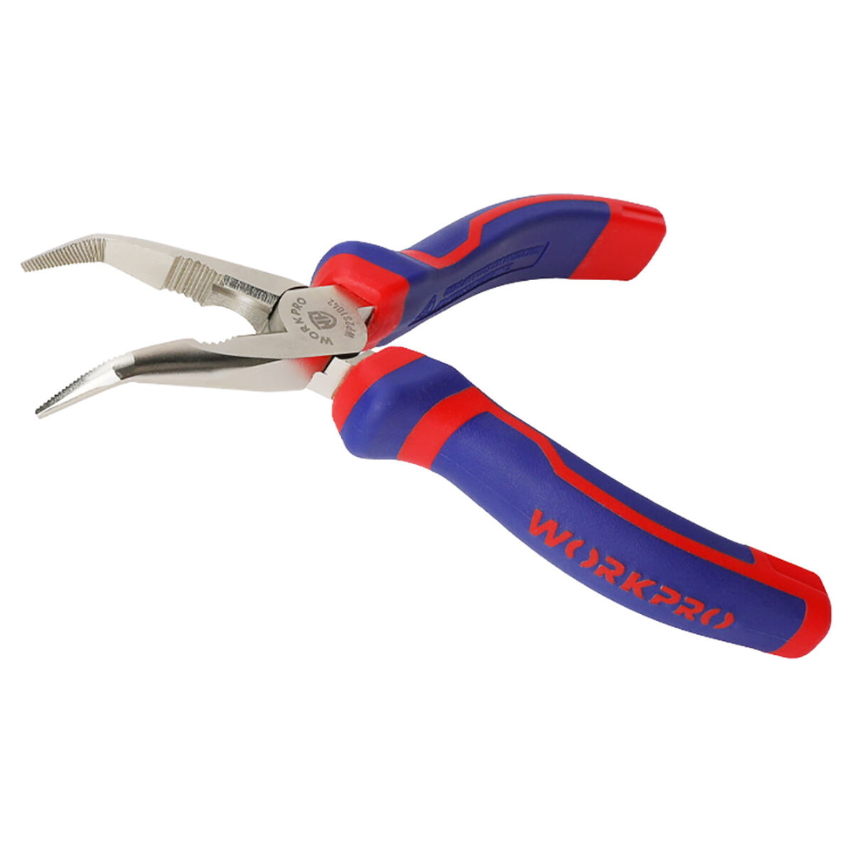Nålspetstång Workpro 6" 16 cm Kurva - 3