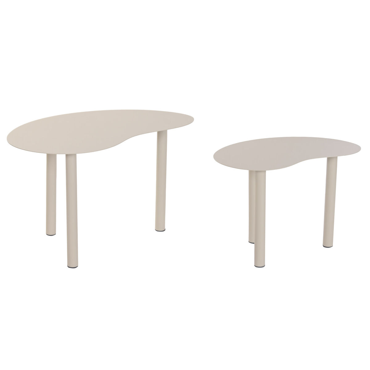 Soffbord Home ESPRIT Kräm 76 X 42 X 46 CM (2)