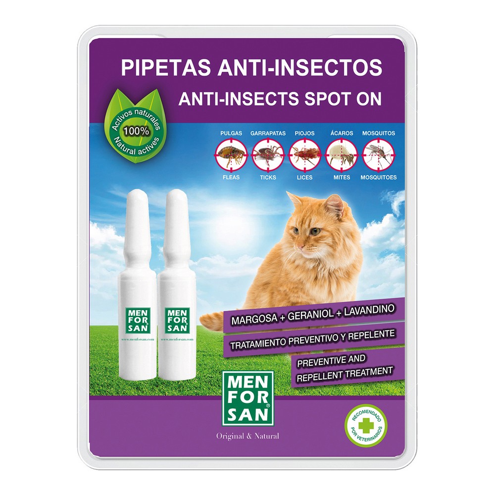 Insektsavstötande Menforsan herbal Katt Pipetter 2 antal - 2