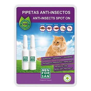 Insektsavstötande Menforsan herbal Katt Pipetter 2 antal