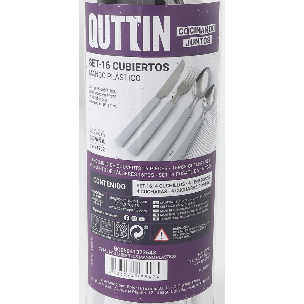 Bestick Quttin (16 pcs) - 6