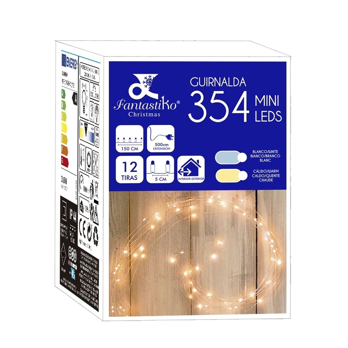 Belysningsremsa LED Multicolour 6 W Jul 6,5 m - 4