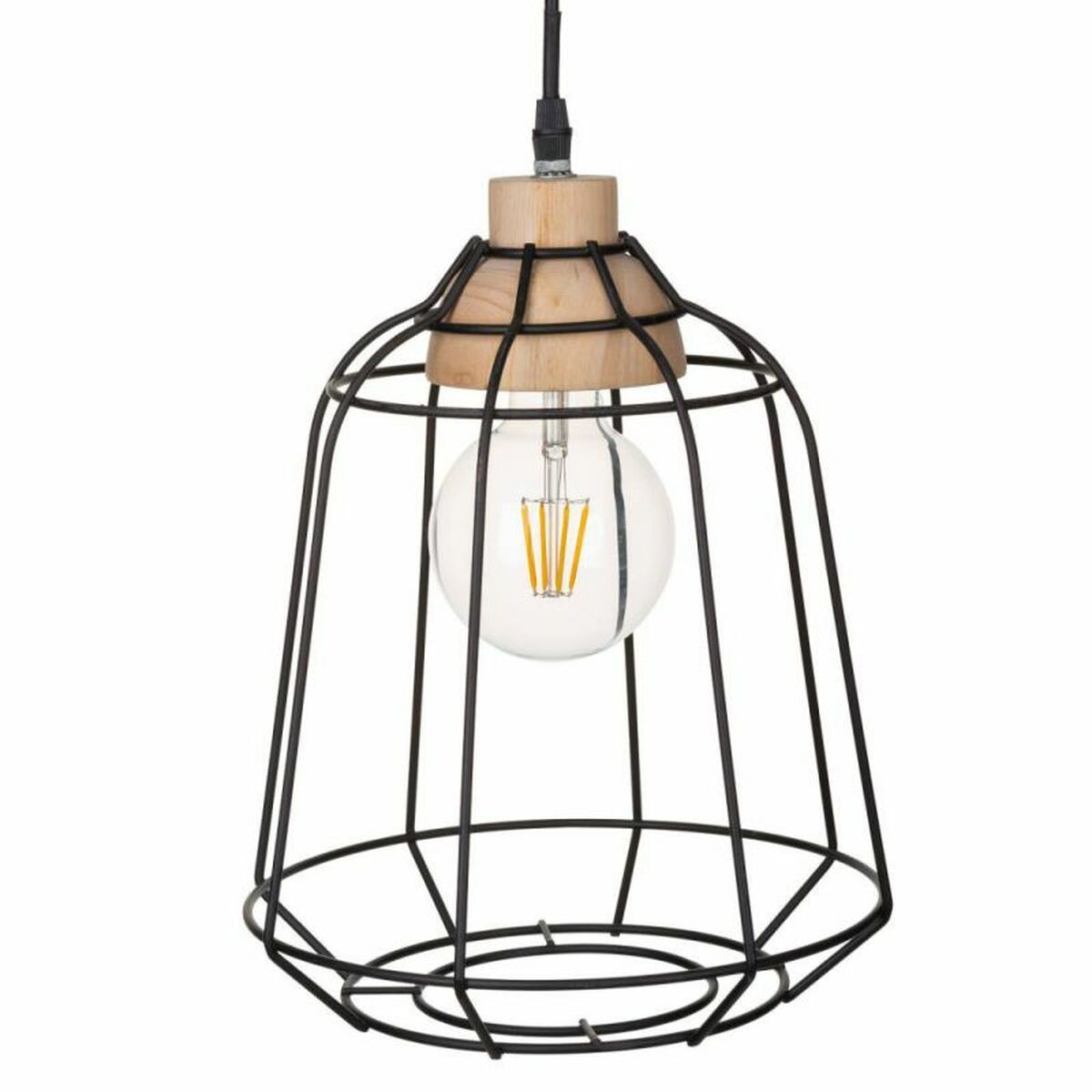 Filamentrulle Alexandra House Living 6,5 W E27 650 Lm 9 x 13 x 9 cm LED (2700 K) - 3