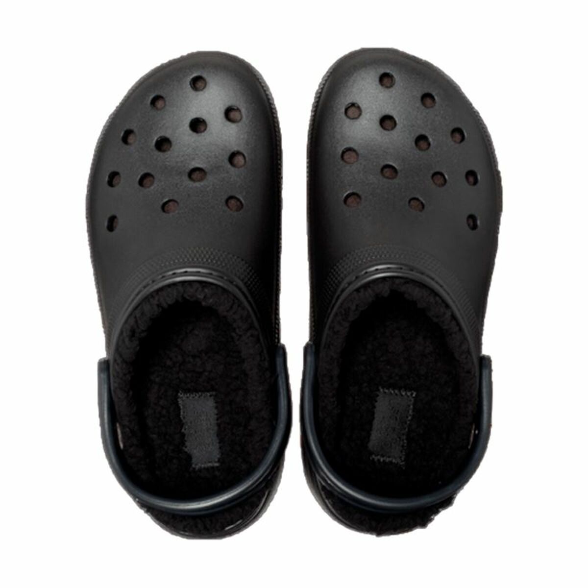 Träskor Crocs Classic Platform Lined Clog Svart - 3