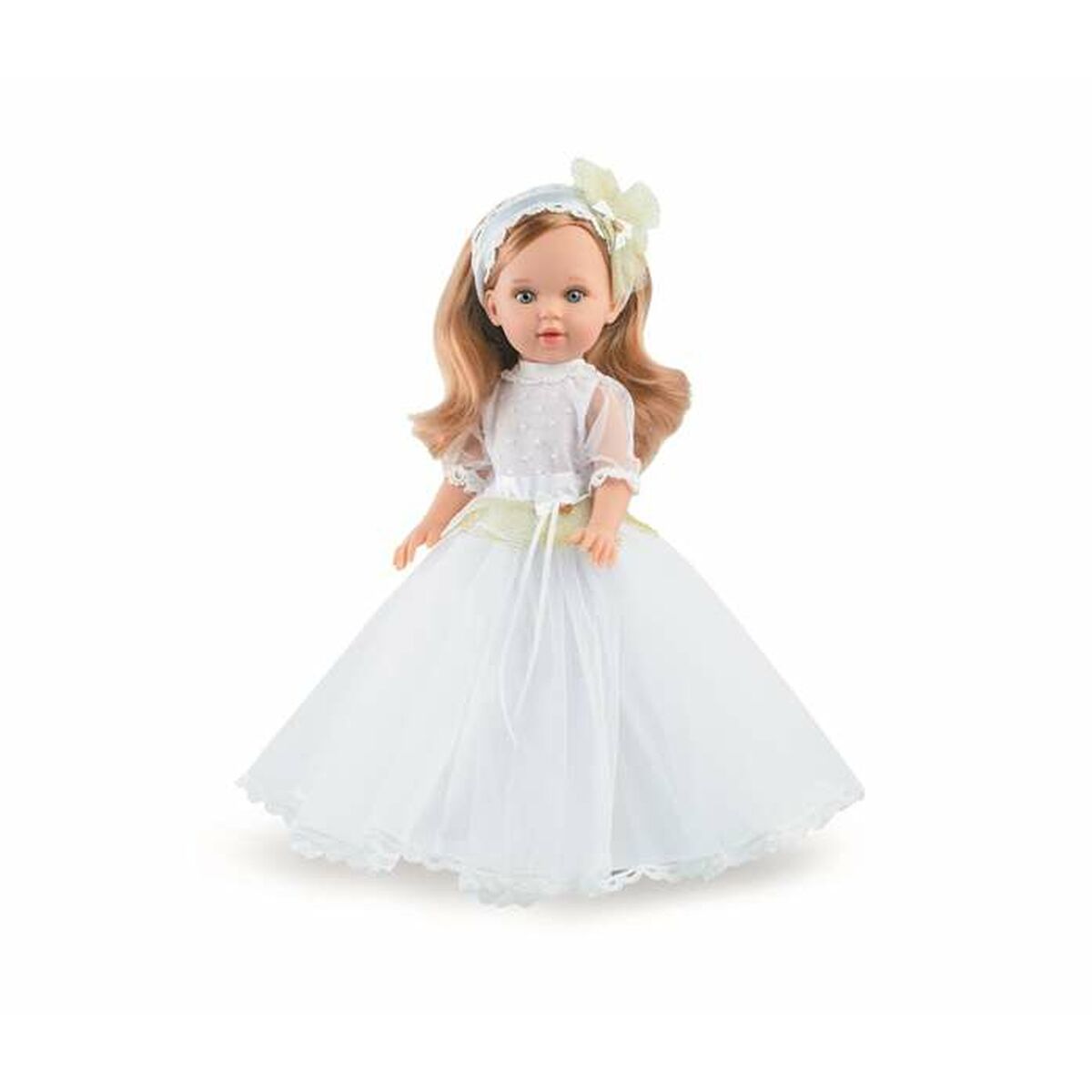 Blond Communion-docka Marina & Pau Marina 40 cm