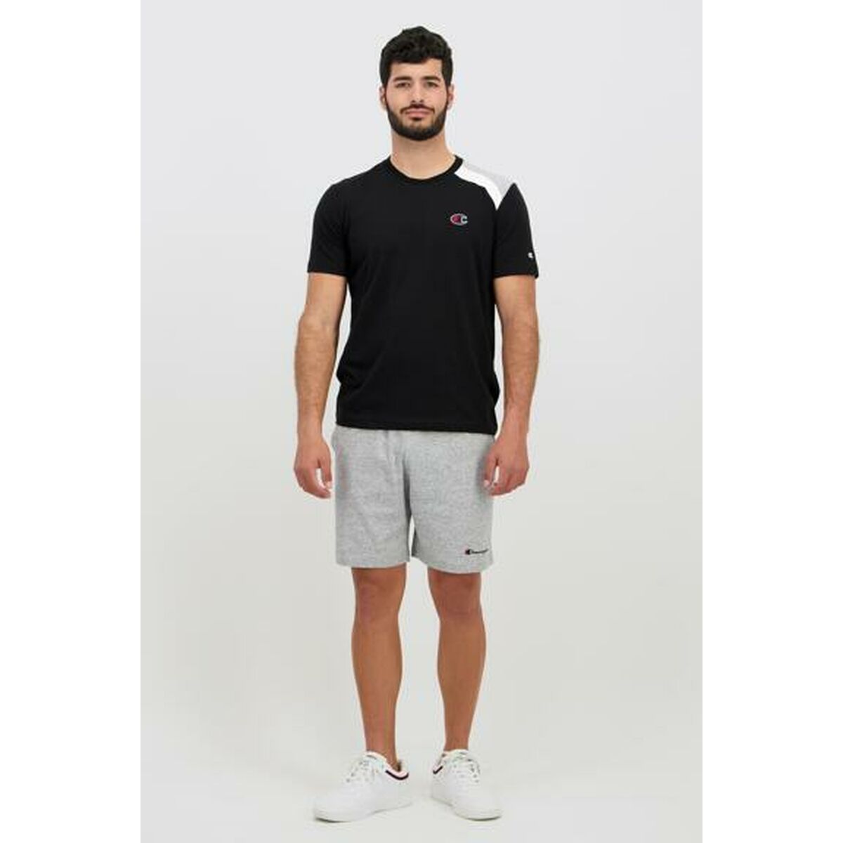 Sportshorts för män Champion CHAMPION SHORT 220306 NOXM Grå - 3