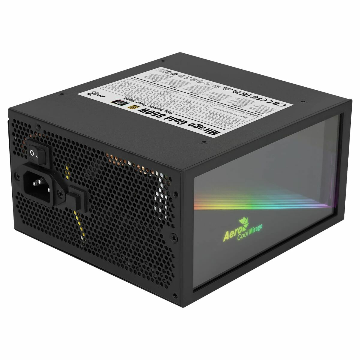 Strömtillförsel Aerocool MIRAGEGOLD850M ATX 850 W 80 Plus Gold - 2