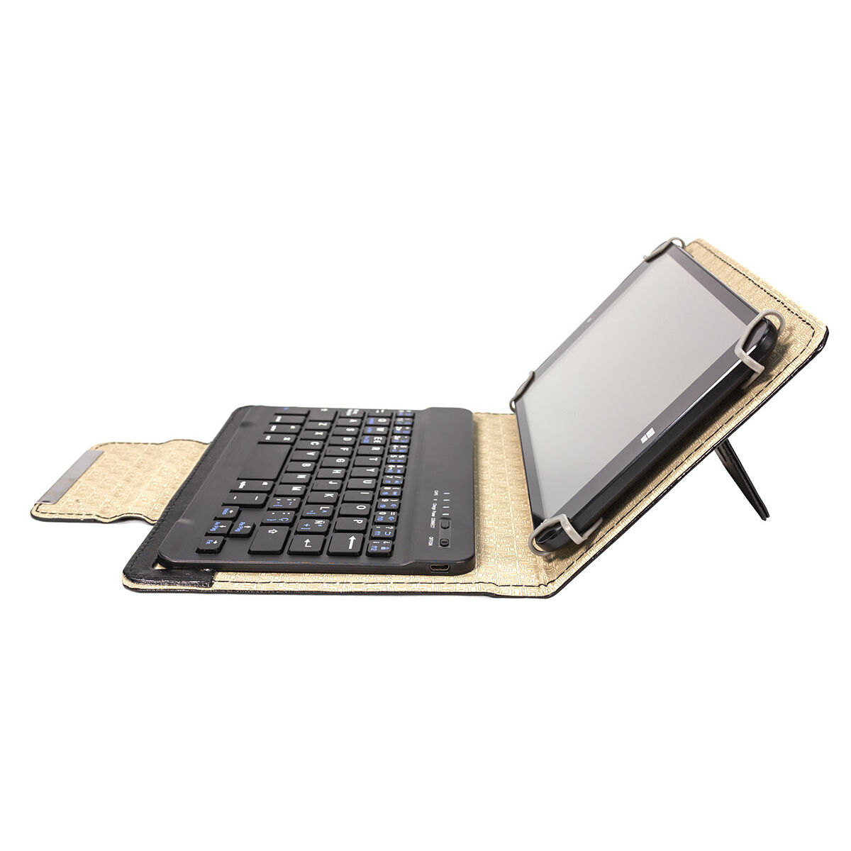 Fodral till Läsplatta Talius CV-3008 Svart Qwerty Spanska - 2