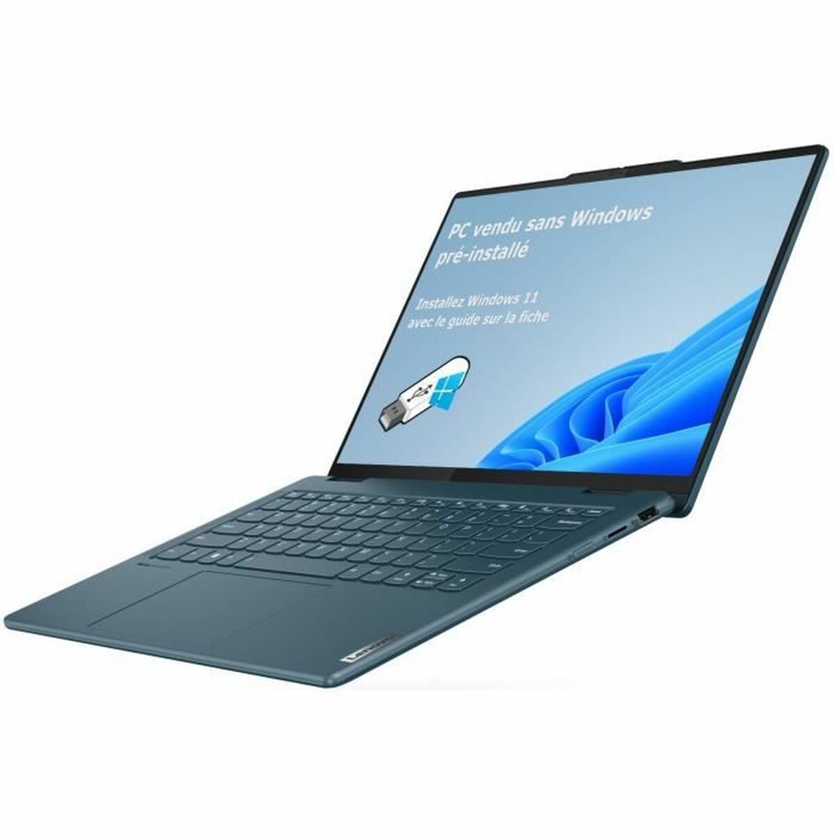 Bärbar dator Lenovo Yoga 7 14IML9 83DJ007CFR 14" Intel Core Ultra 5 125U 16 GB RAM 512 GB SSD Azerty Franska - 2