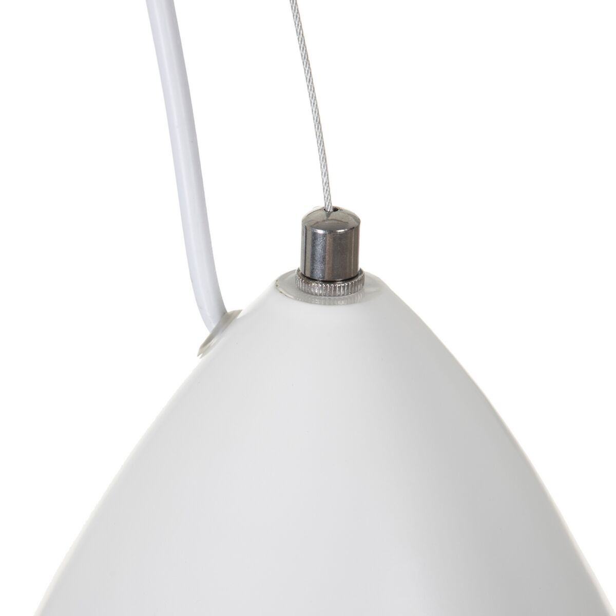 Taklampa Aluminium Vit 20 x 20 x 30 cm - 7