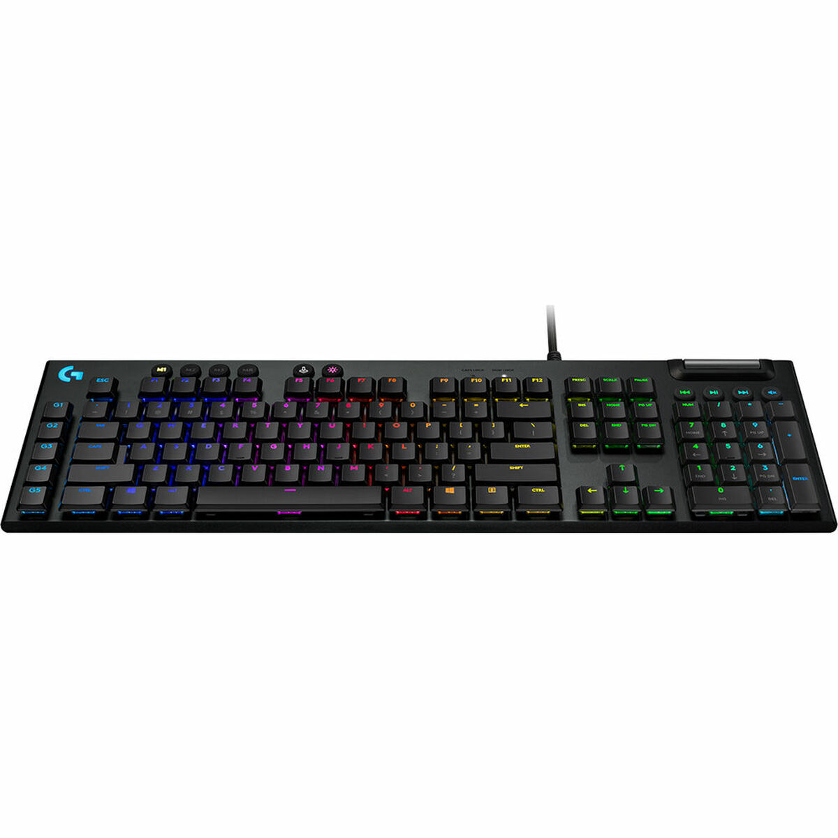 Gaming Tangentbord/ OR: Speltangentbord Logitech 920-008988 RGB Svart Qwerty Spanska - 2