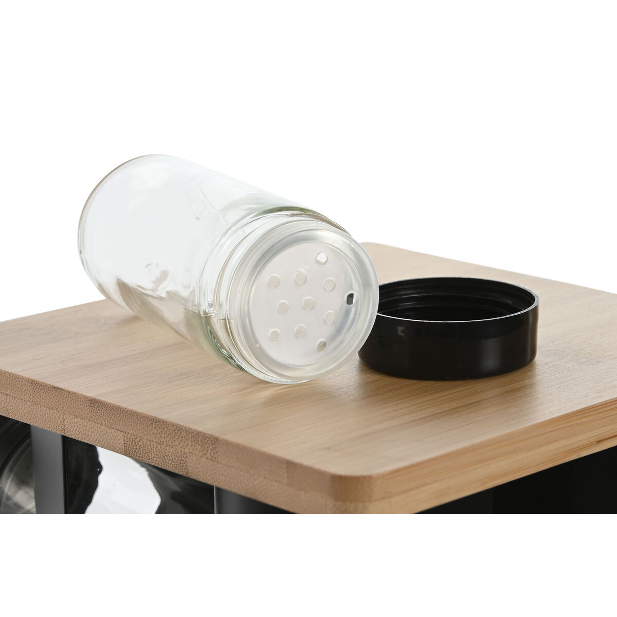 Kryddhylla i bambu Home ESPRIT 20 x 20 x 28 cm - 4