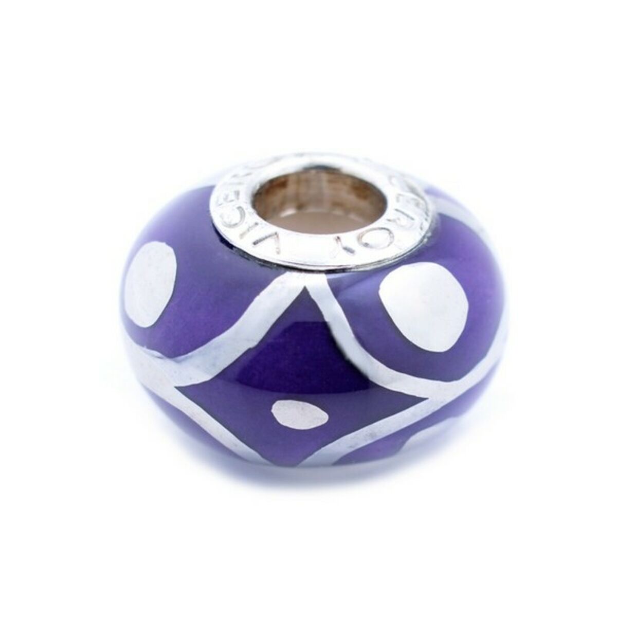Dampärlor Viceroy VMM0280-17 Purpur 1 cm - 4