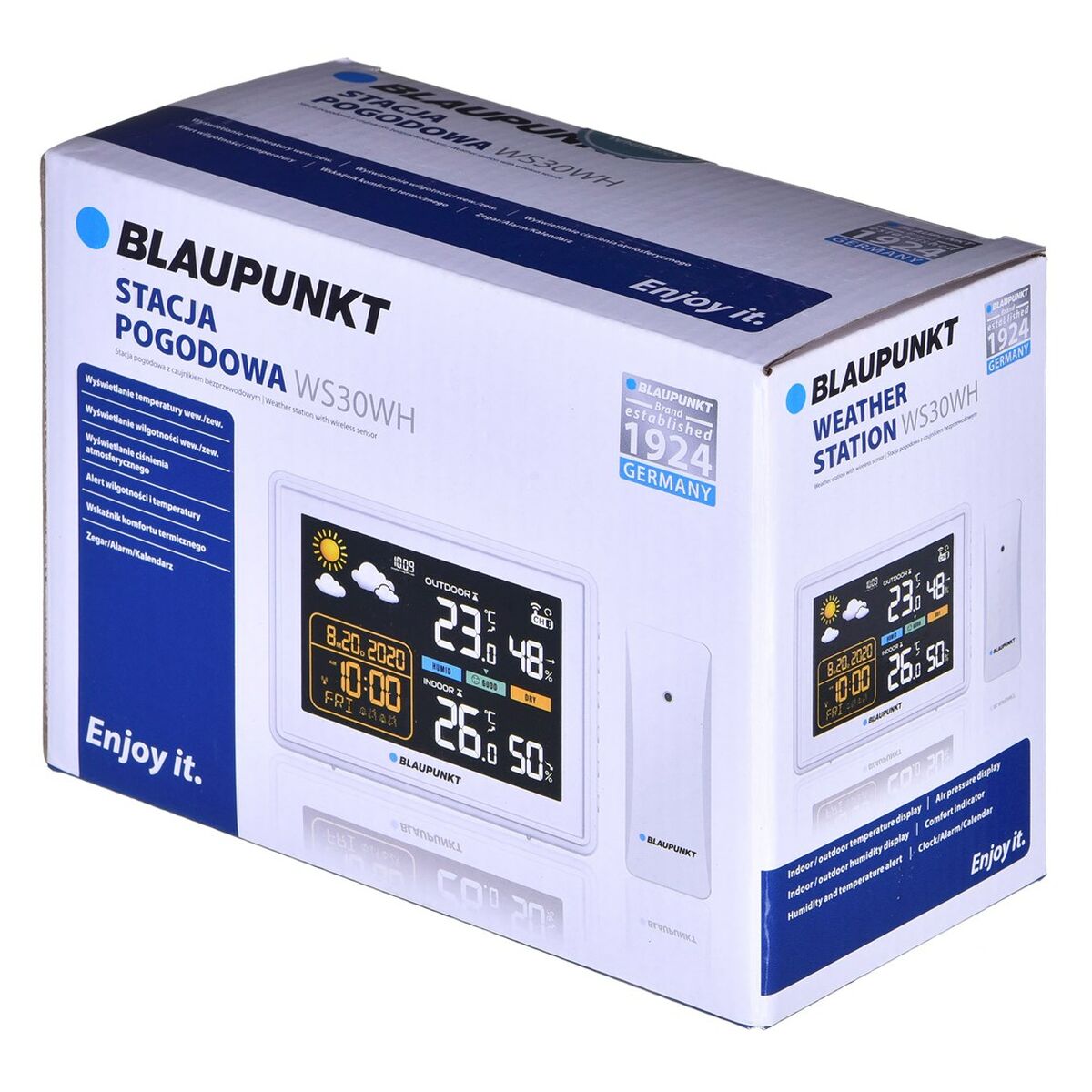 Multifunktionell väderstation Blaupunkt WS30WH Vit - 4