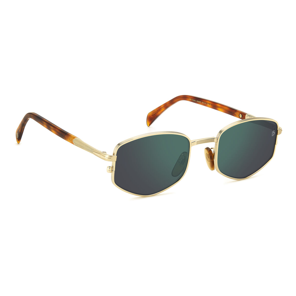 Herrsolglasögon David Beckham DB-1129-S-HM2F2MT Gyllene Ø 52 mm - 3