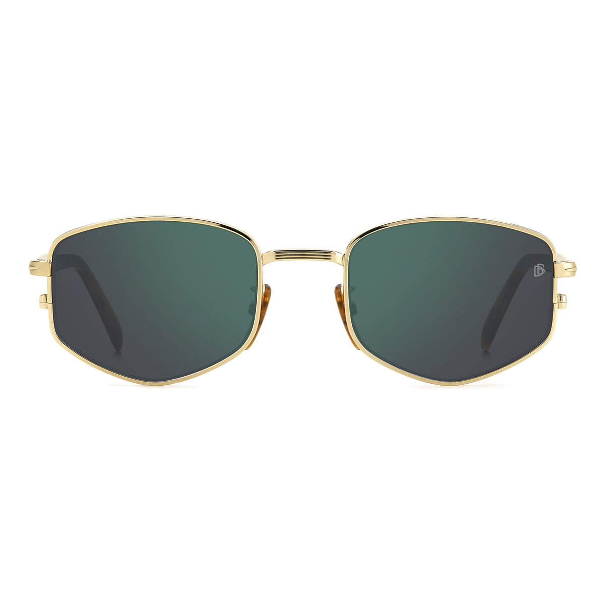Herrsolglasögon David Beckham DB-1129-S-HM2F2MT Gyllene Ø 52 mm - 2
