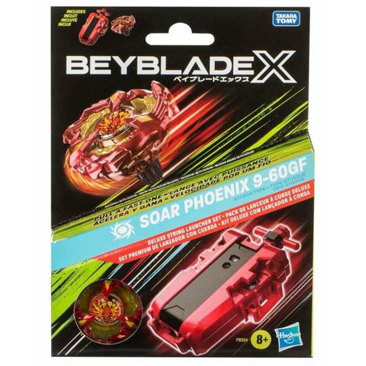 Snurra Hasbro BeybladeX Röd - 6