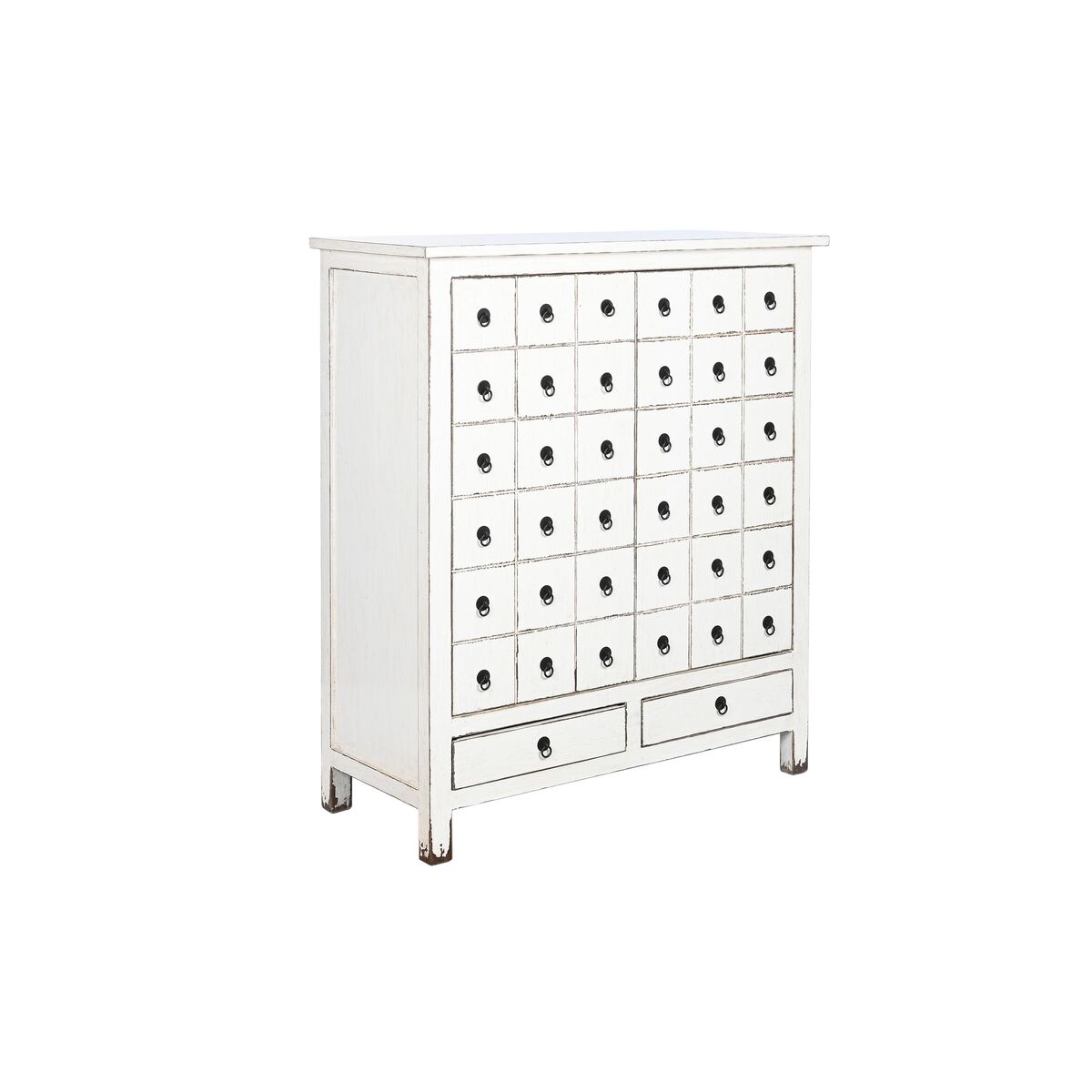 Byrå DKD Home Decor Vit Orientalisk Lackad 102 x 42 x 120 cm