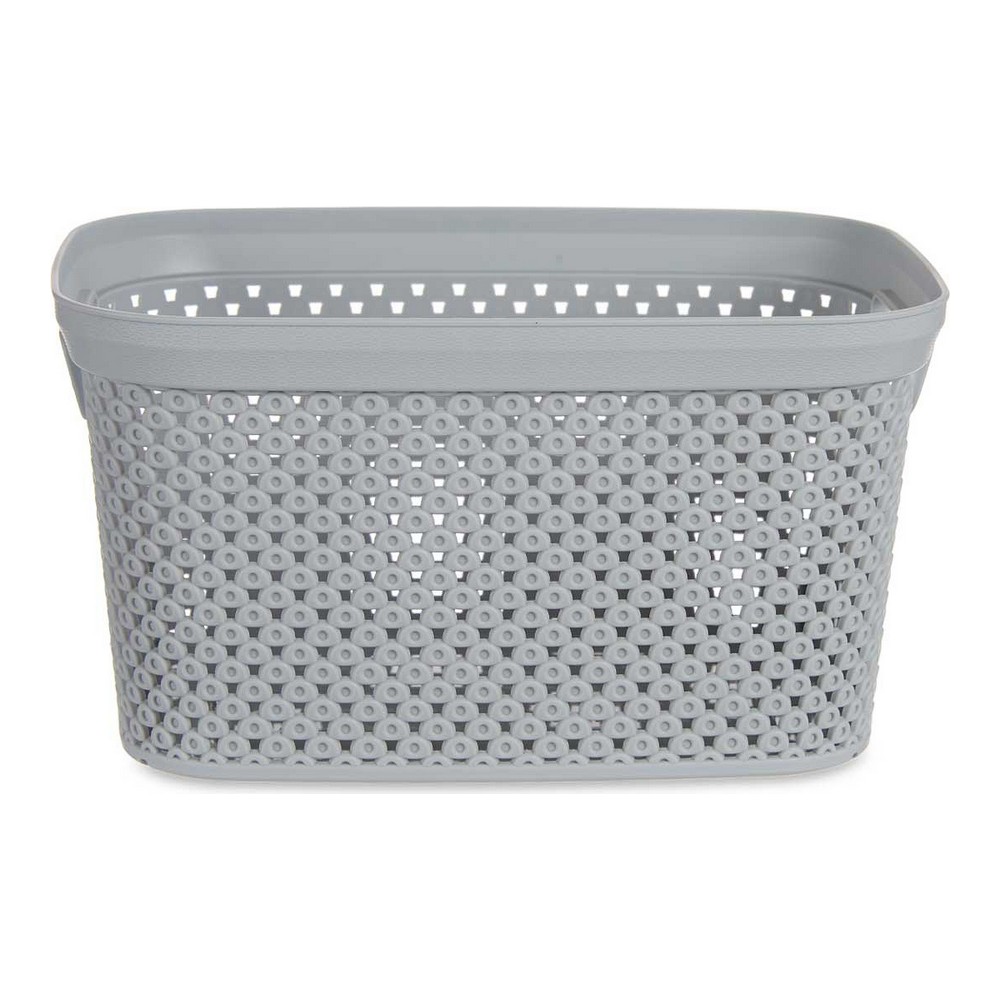 Korg Kipit Grå Plast 3 L 16,5 x 12,5 x 23 cm - 2