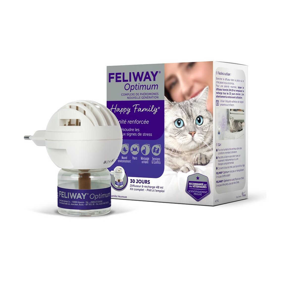 Luktborttagning Ceva Optimum Katt 48 ml - 3