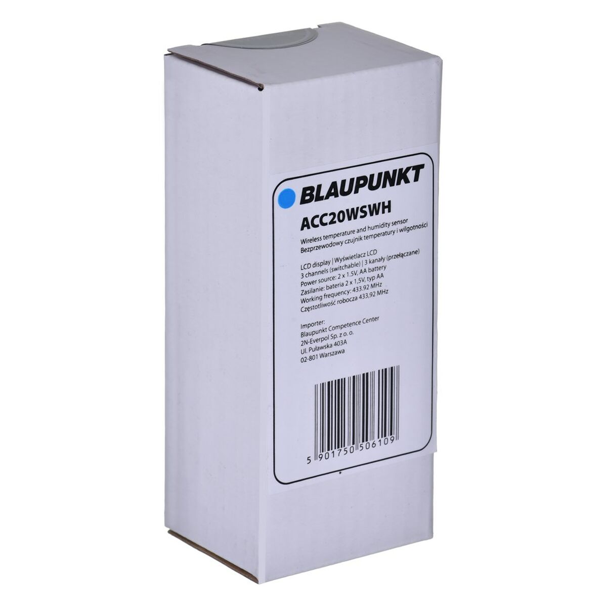 Sensor Blaupunkt ACC20WSWH Vit Multifunktionell väderstation - 4