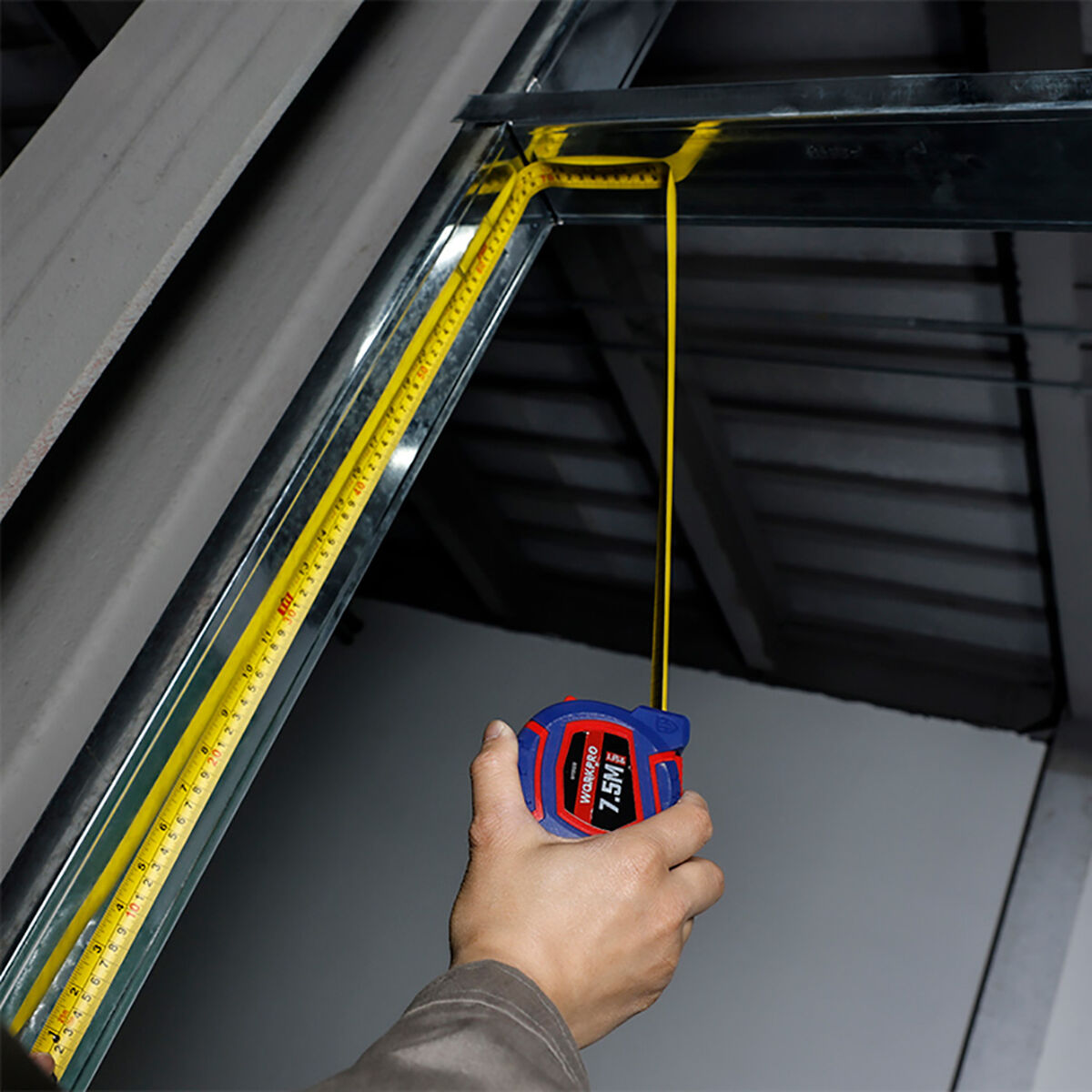 Flexometer Workpro 25 mm 7,5 mm - 7
