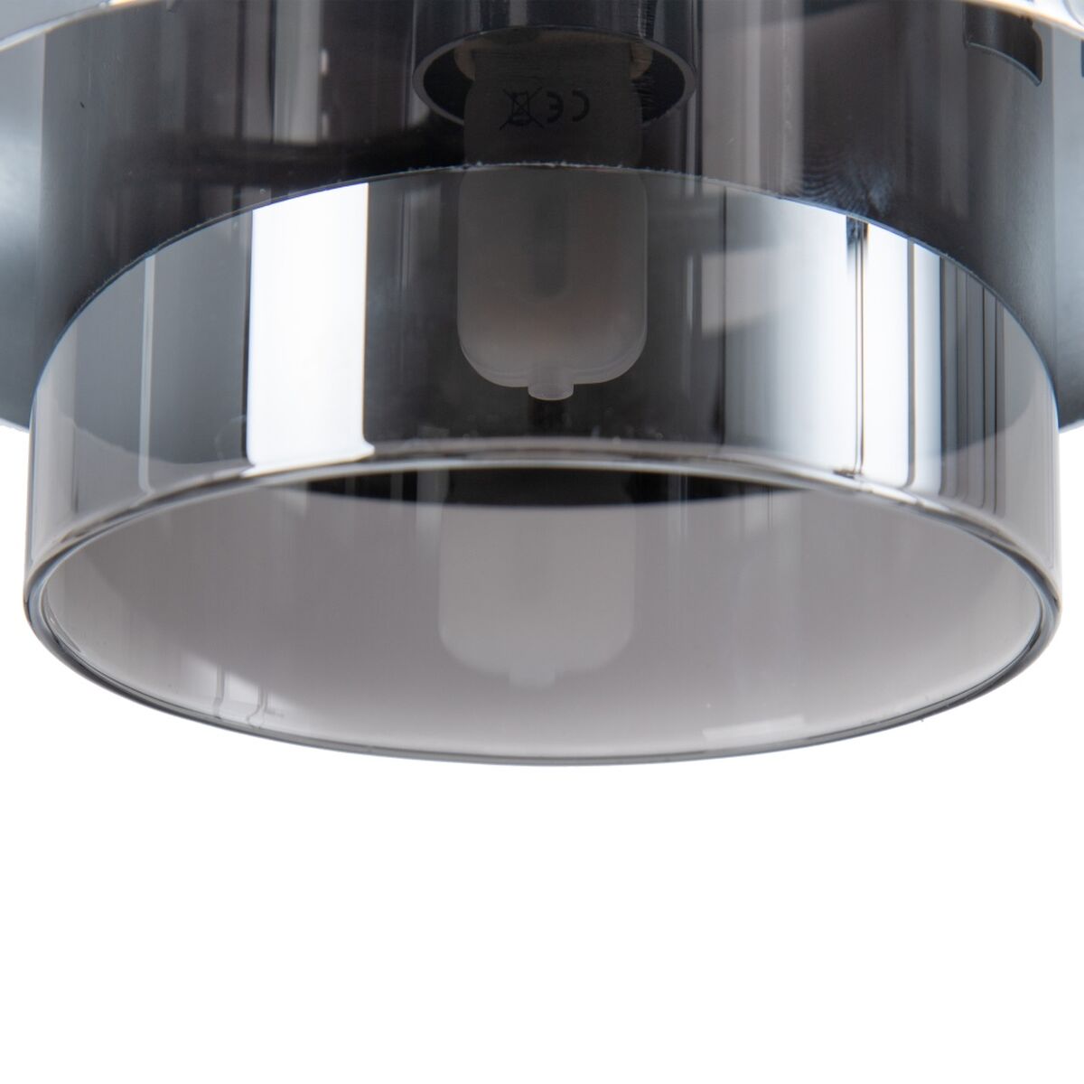 Taklampa Glas Metall Silver Ø 10 cm 20 x 20 x 120 cm - 4