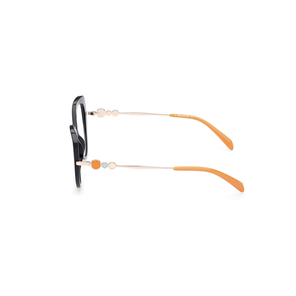 Glasögonbågar Emilio Pucci EP5190-53001 Ø 53 mm - 3