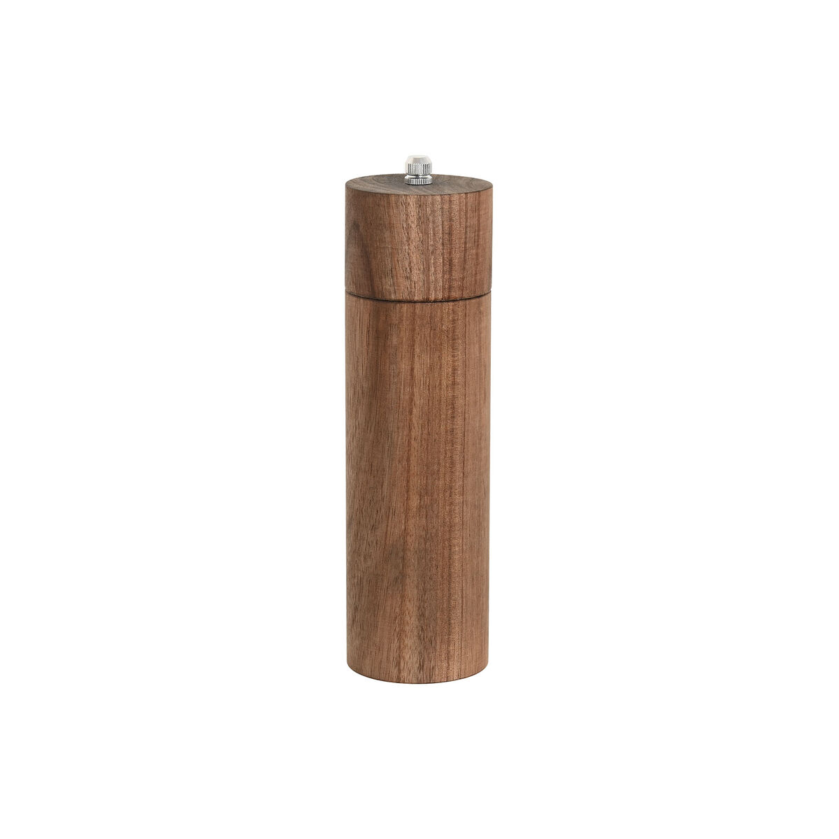 Pepparkvarn Home ESPRIT Naturell Aluminium Akaciaträ 6 x 6 x 21,5 cm