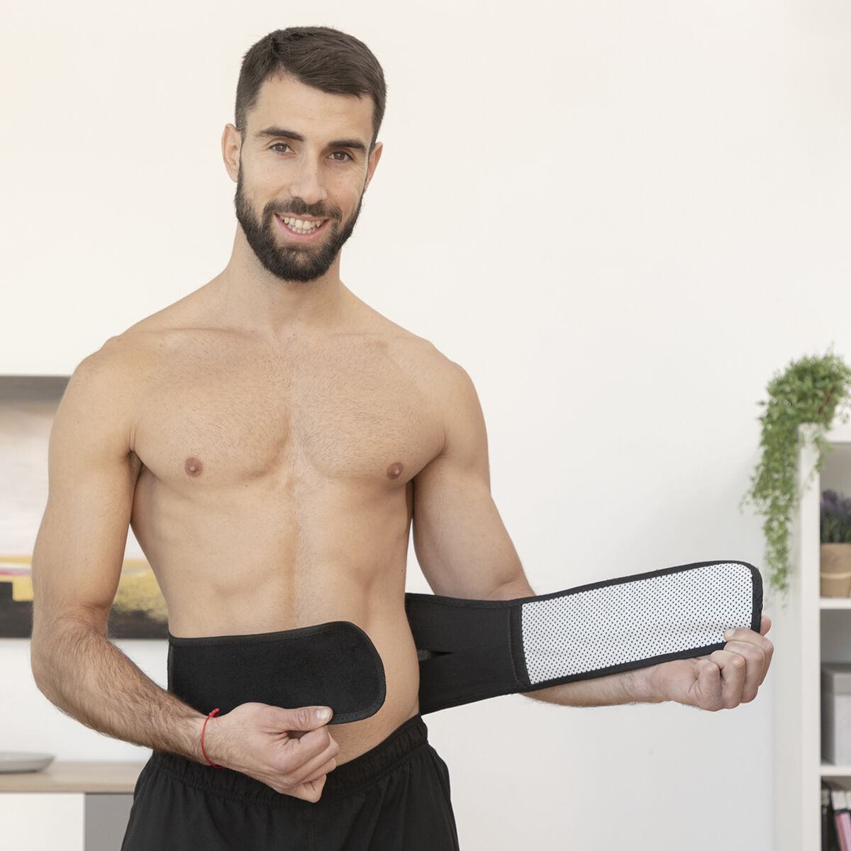 Hållningskorrigerande värmebälte med turmalinmagneter Tourmabelt InnovaGoods - 26
