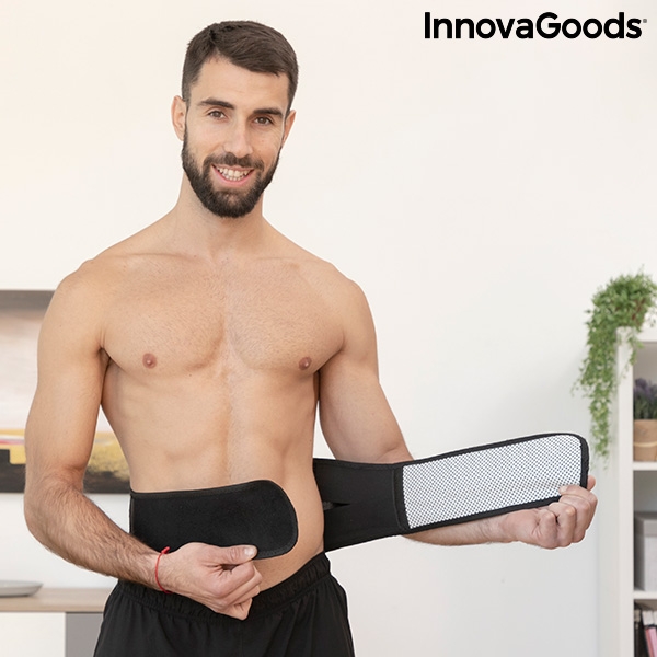 Hållningskorrigerande värmebälte med turmalinmagneter Tourmabelt InnovaGoods - 7