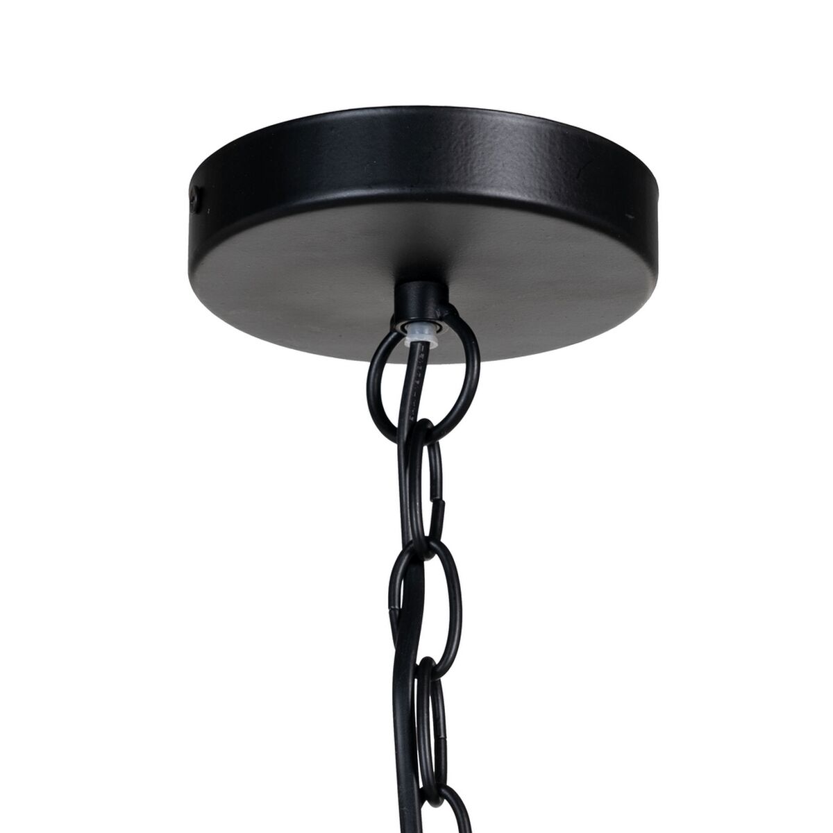 Taklampa 47 x 47 x 65 cm Naturell Metall Trä - 14