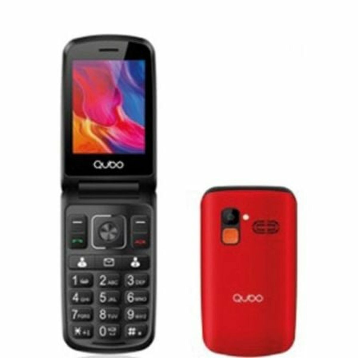 Mobiltelefon för seniorer Qubo P-210NWRD 32 GB 2,8"