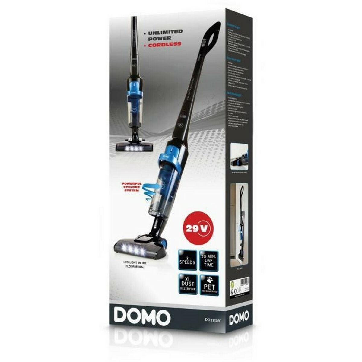 Dammsugarborste DOMO DO221SV 1 L - 4