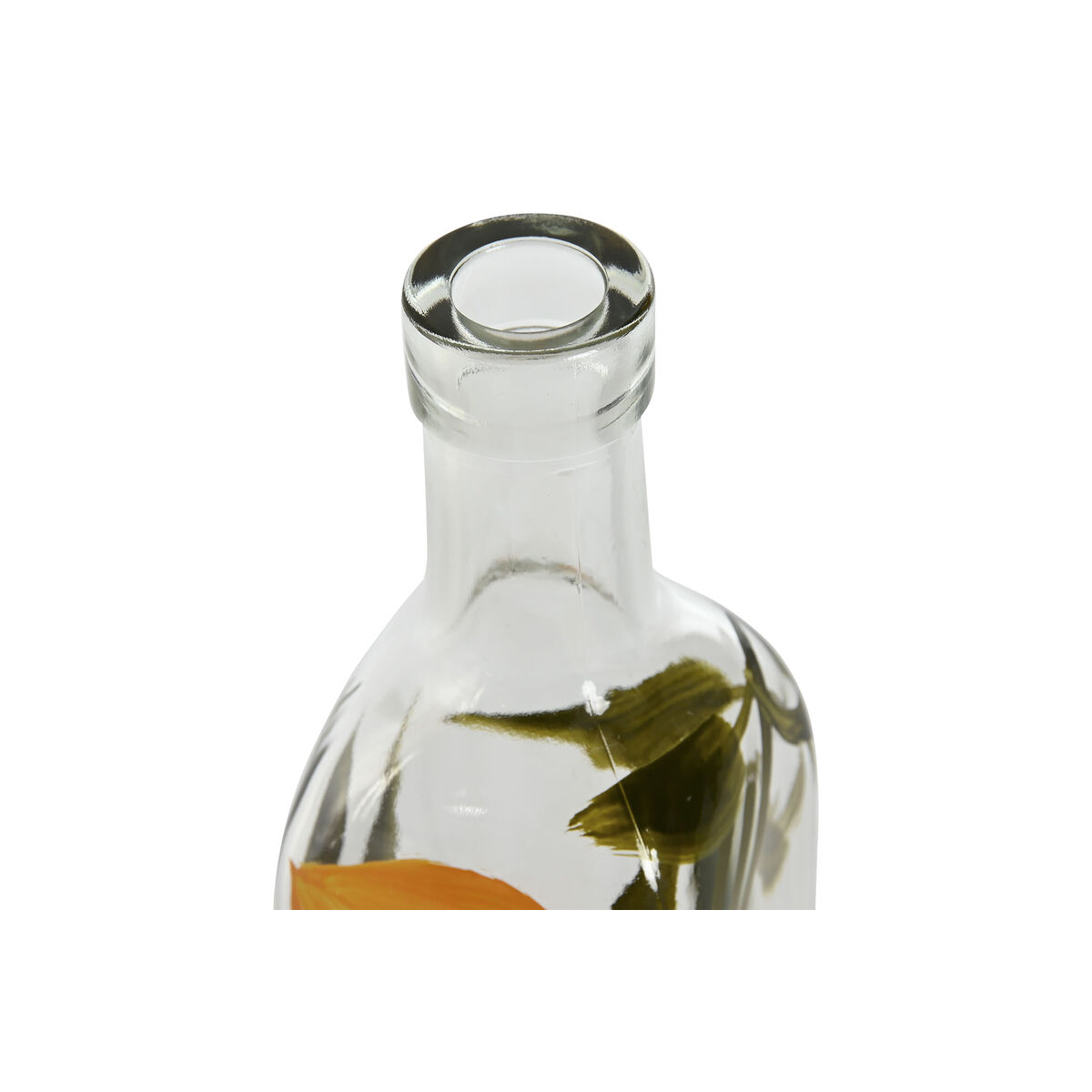 Oljeflaska Home ESPRIT Gul Rostfritt stål Glas 6 x 6 x 30,5 cm - 3