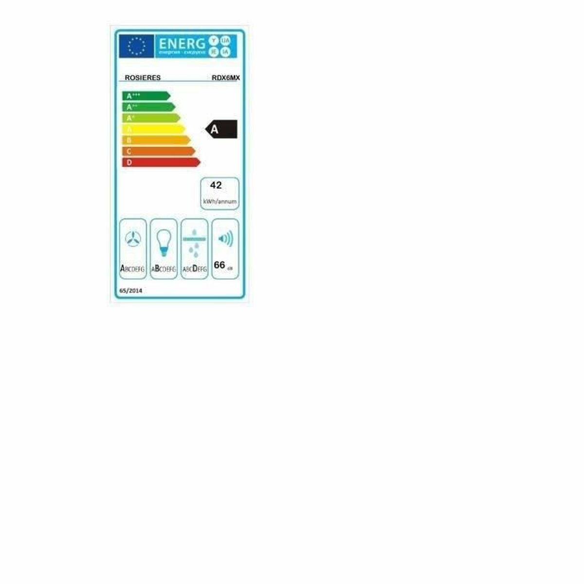 Konventionell fläkt Rosieres RDX6MX - 3