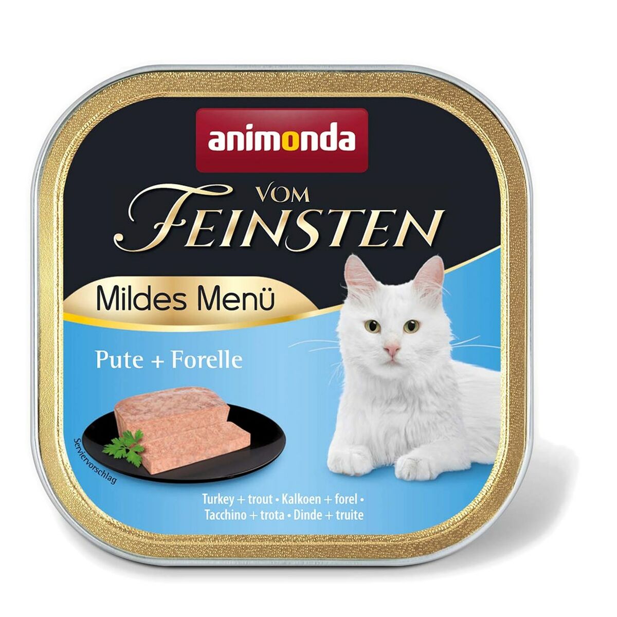 Kattmat Animonda Vom Feinsten Mildes Menu Turkey and trout 100 g