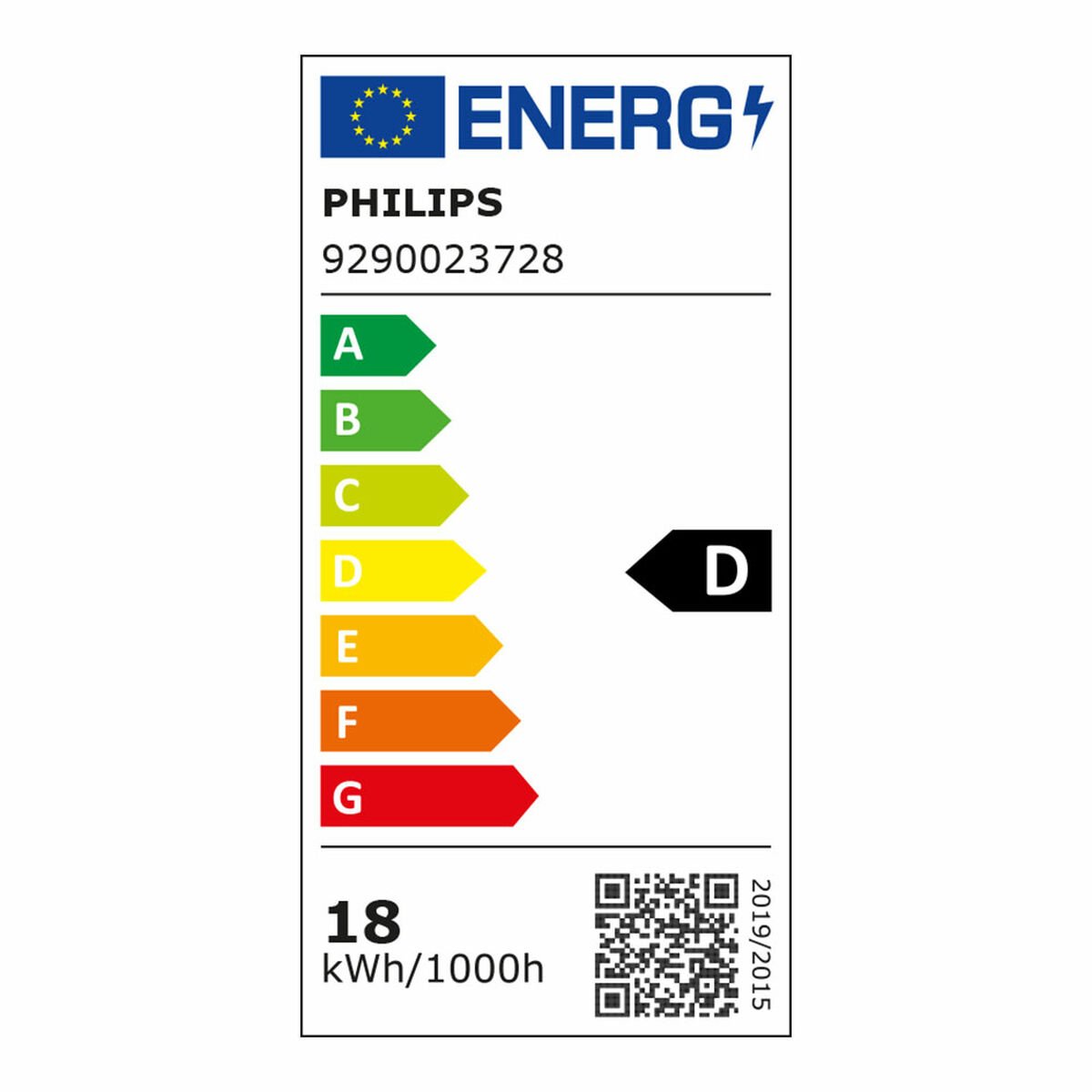 LED-lampa Philips D 150 W 17,5 W E27 2452 lm 7,5 x 12,1 cm (6500 K) - 4