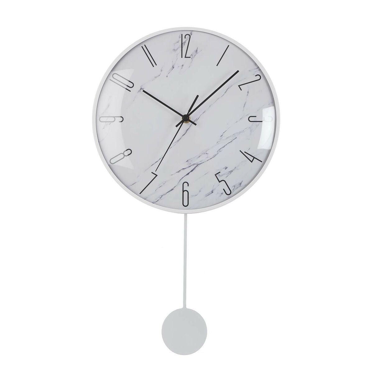 Väggklocka Versa Pendyl Metall Glas Trä MDF 4,5 x 56 x 29 cm - 4