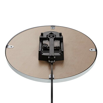 Väggklocka Versa Pendyl Metall Glas Trä MDF 4,5 x 56 x 29 cm