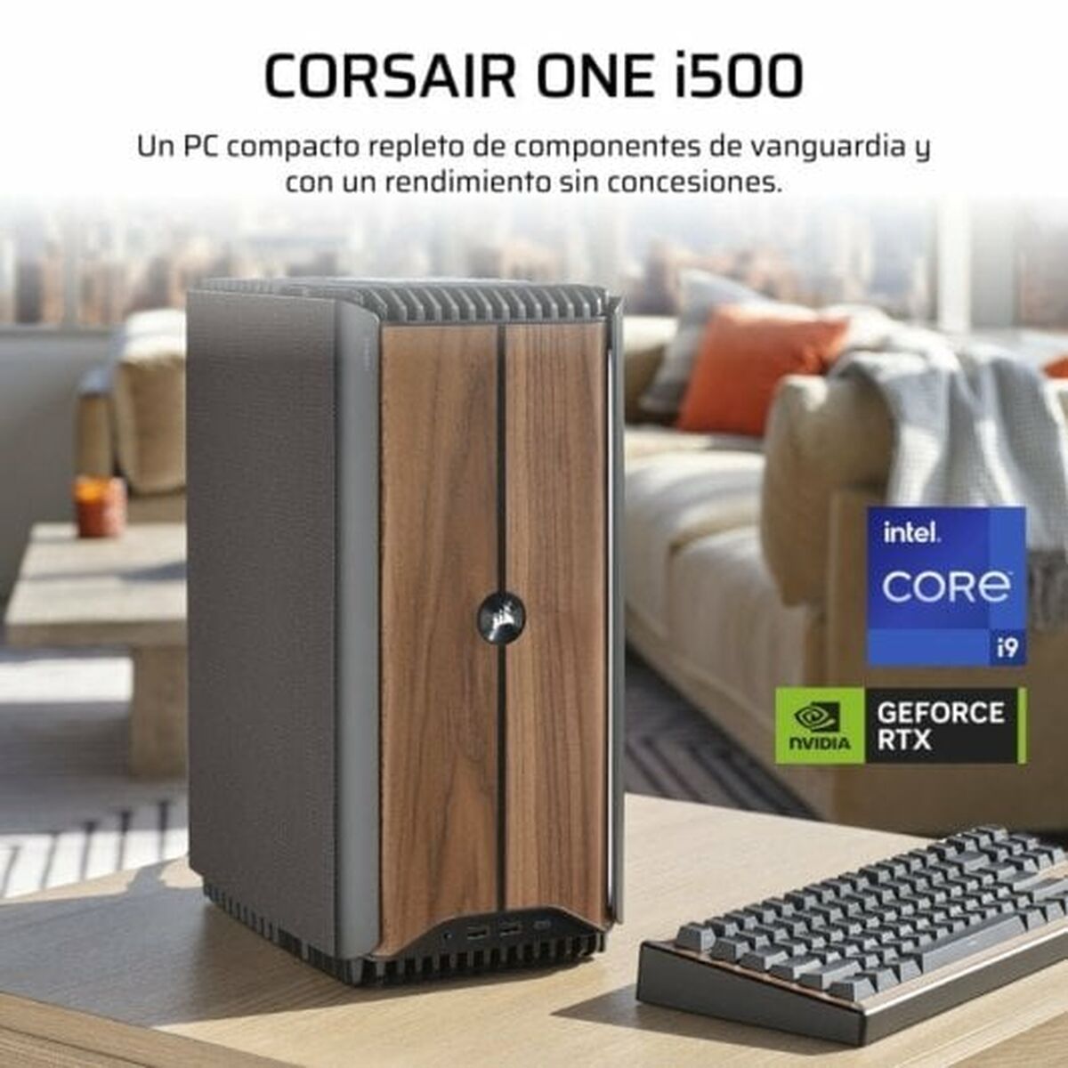 Bordsdator Corsair I7-14700K 32 GB RAM 1 TB SSD Nvidia Geforce RTX 4070 - 3