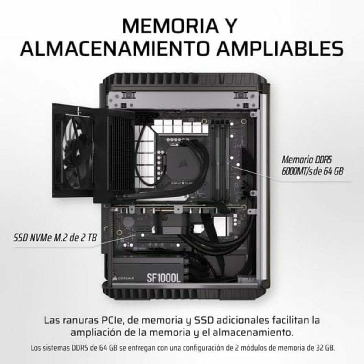 Bordsdator Corsair I7-14700K 32 GB RAM 1 TB SSD Nvidia Geforce RTX 4070 - 5