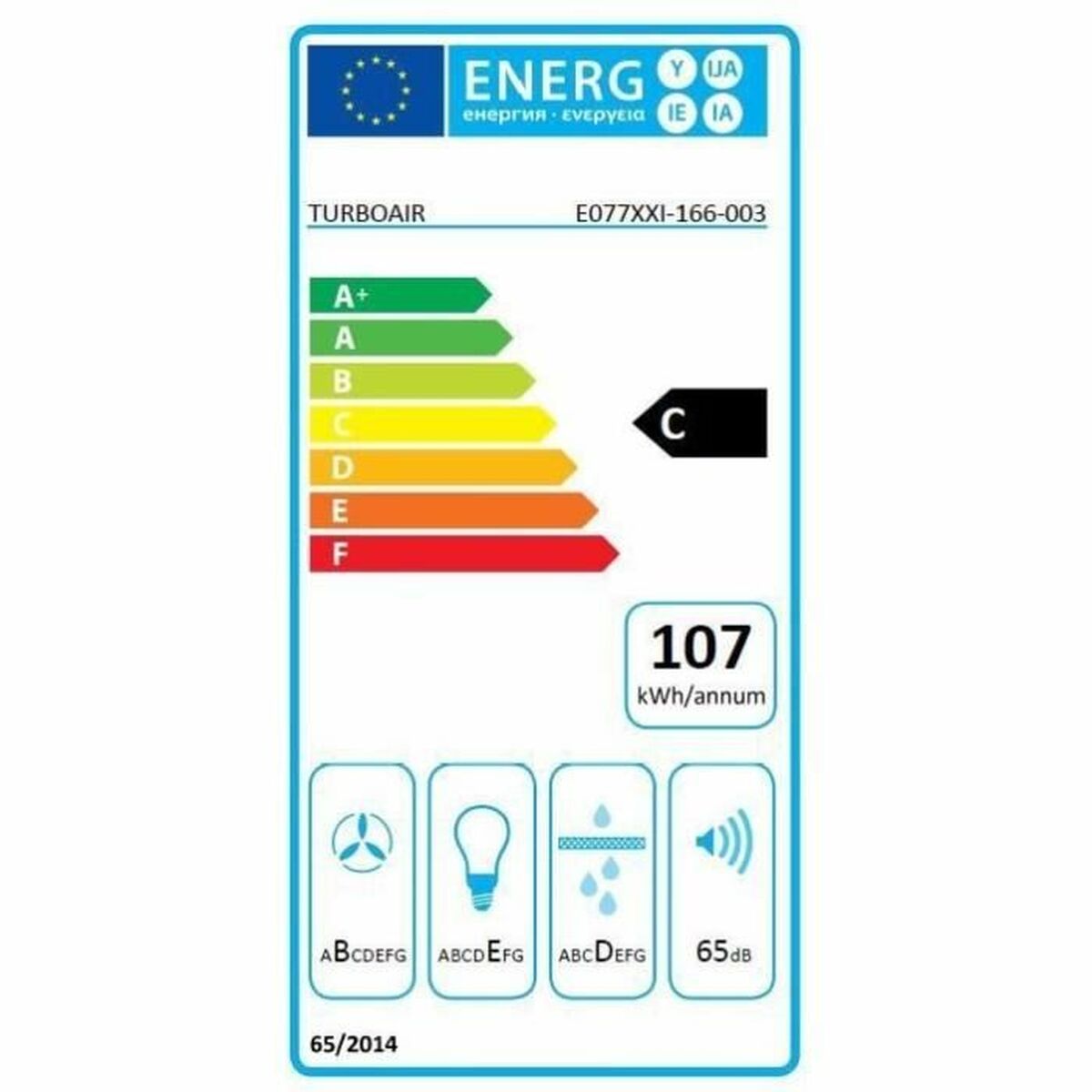 Konventionell fläkt Turboair PRF0107819B - 5
