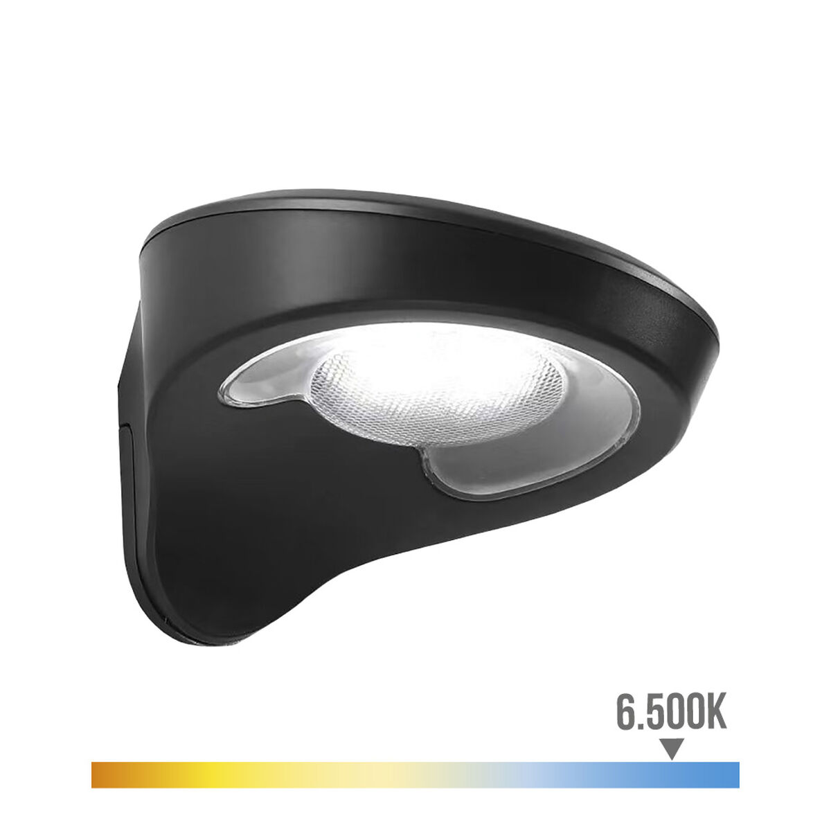 Vägglampa med LED EDM 31852 Svart 2 W 1,8 W 200 Lm 155 Lm Sol Rörelsesensor (6500 K) - 4