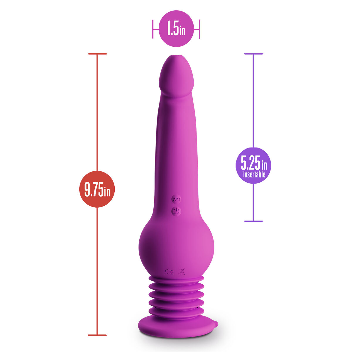 Vibrator Blush Impressions Purpur - 5